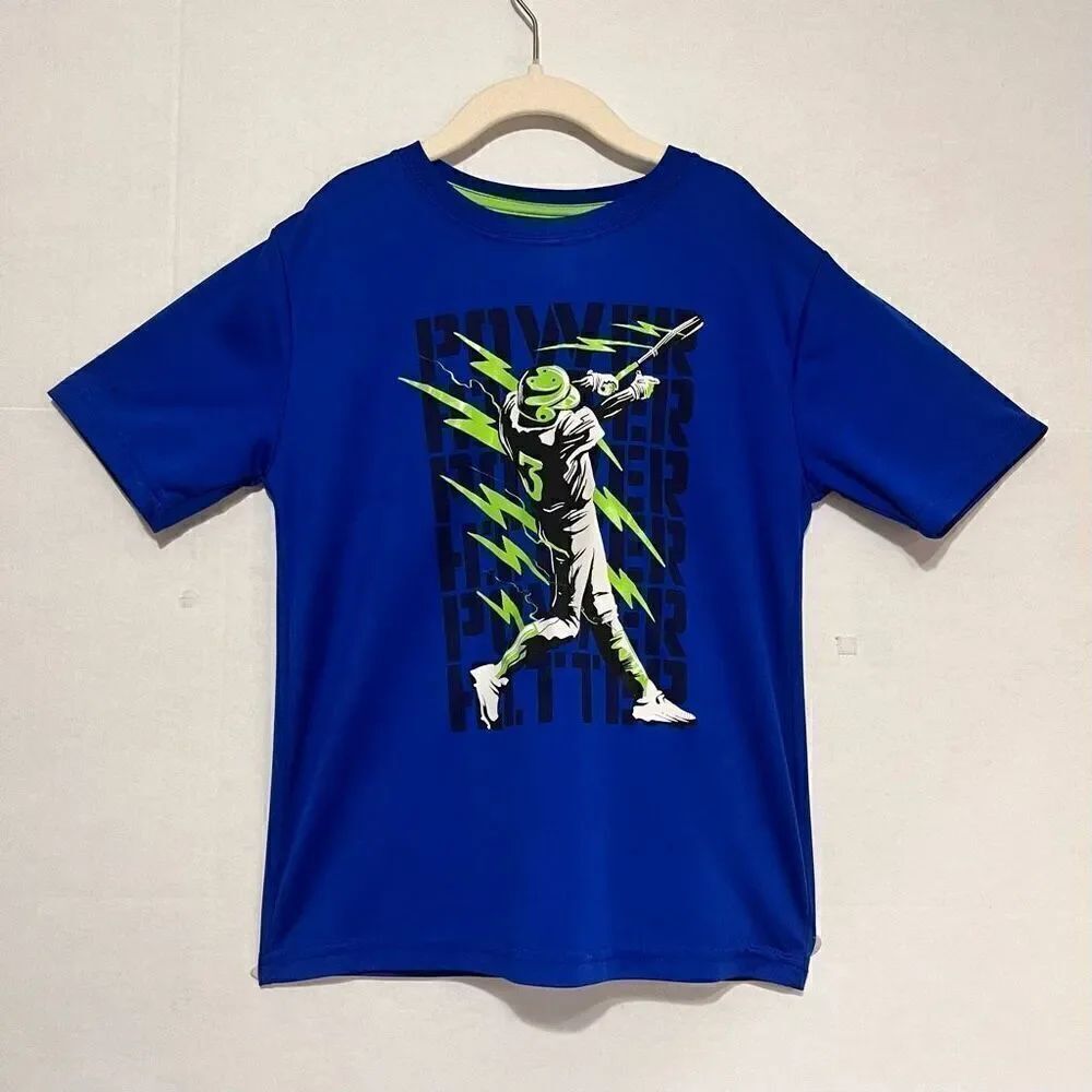 All In Motion Boys Short Sleeve Tee   Sz M (8-10)